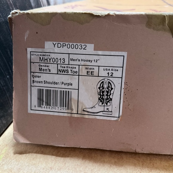 Mens Twisted X Hooey Cowboy Boots 12 EE - Picture 9 of 10